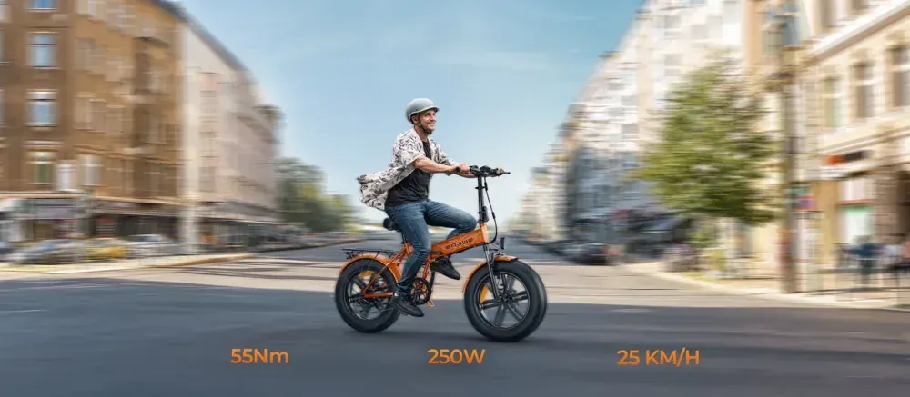 Engwe EP-2 Boost Folding Fat Tire E-Bike image 5