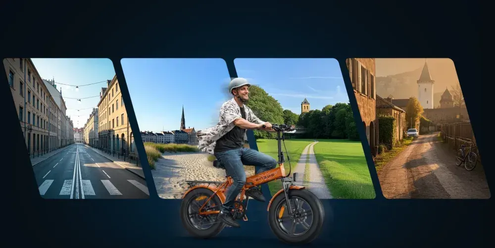 Engwe EP-2 Boost Folding Fat Tire E-Bike image 9