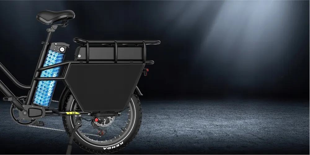 KOOLUX electric bike 1000W 48V65Ah with 63 kg package weight