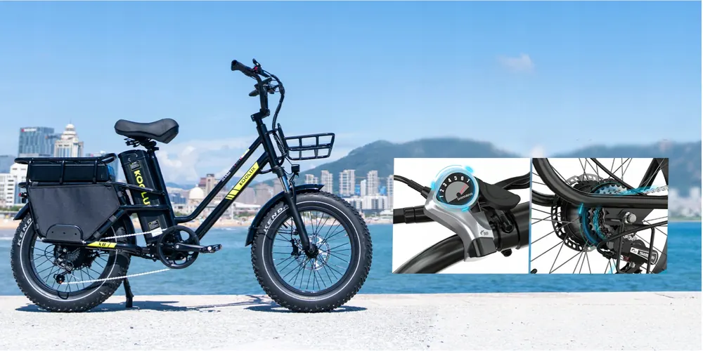 Unisex KOOLUX electric bike 1000W 48V65Ah 50km/h