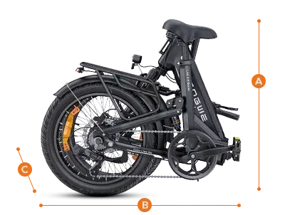 Engwe L20 3.0 Boost Folding Electric Bike image 3