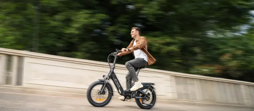 Engwe L20 3.0 Boost Folding Electric Bike, product photo