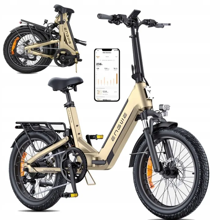 ENGWE L20 3.0 Boost 250W 75Nm electric bicycle with APP control