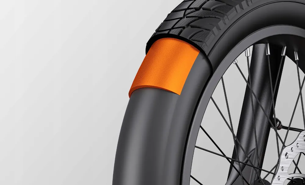 Aluminium frame of ENGWE L20 3.0 Boost electric bike