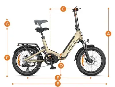 Engwe L20 3.0 Pro Foldable Electric Bike image 2