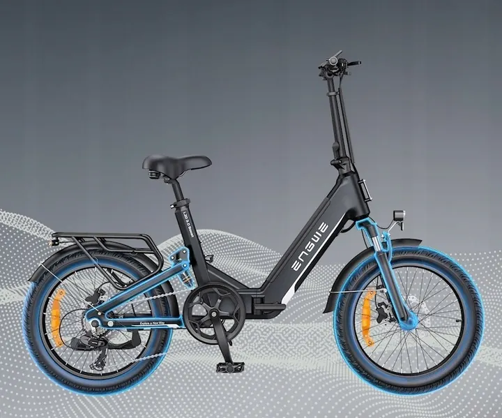 ENGWE L20 3.0 Pro featuring Shimano 7-speed and ultra-fast 8A charging