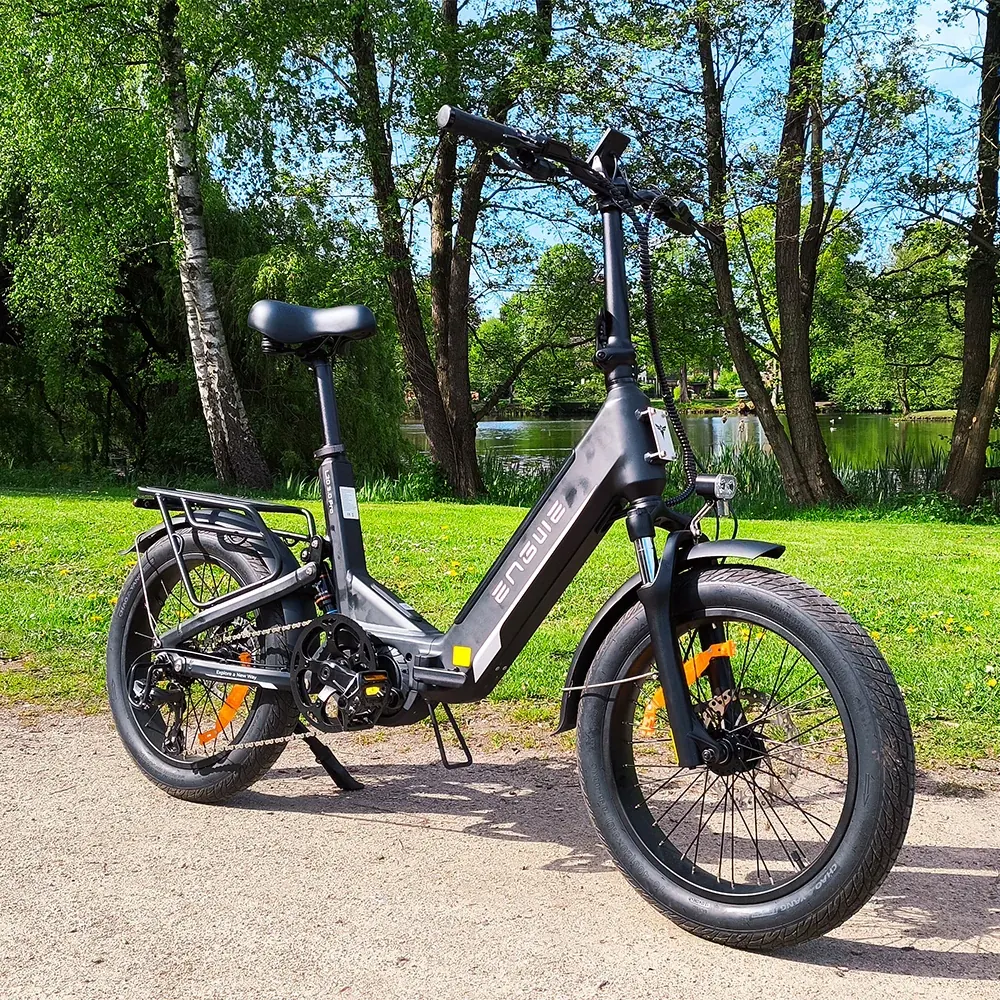 Original packaging of ENGWE L20 3.0 Pro folding e-bike with 15Ah battery
