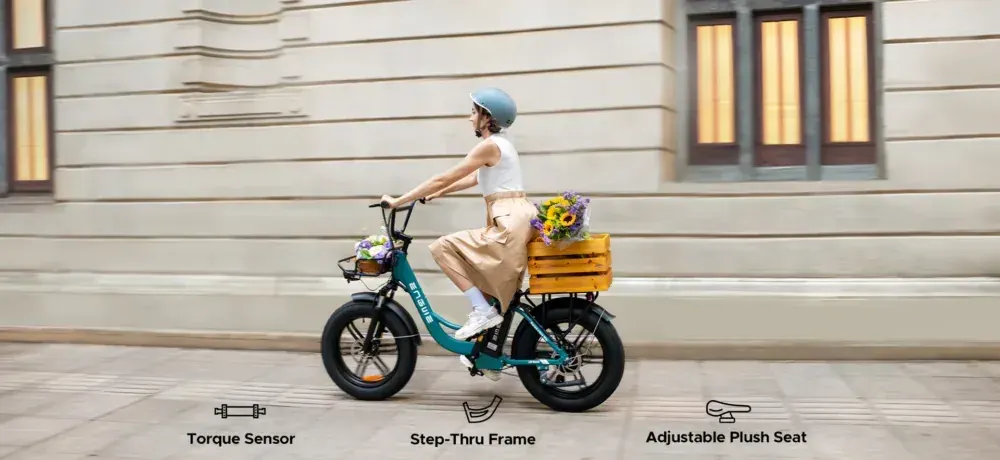 Engwe L20 Boost Fat Tire Electric Bike image 5
