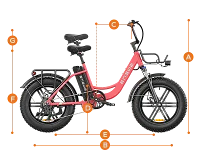 Engwe L20 Fat Tire Electric Bike image 2