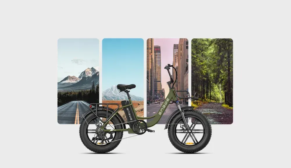 Engwe L20 Fat Tire Electric Bike image 9