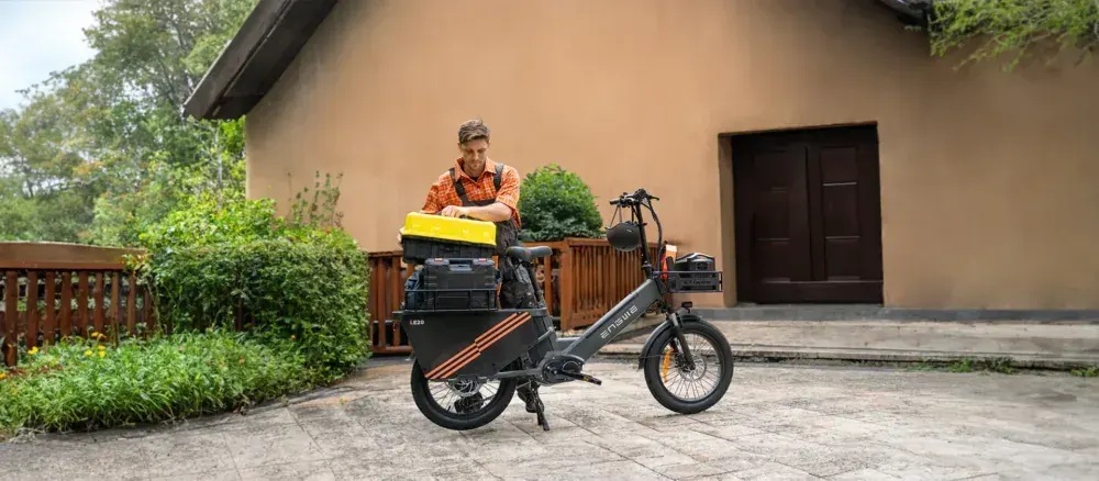 Engwe LE20 Electric Cargo Bike image 11