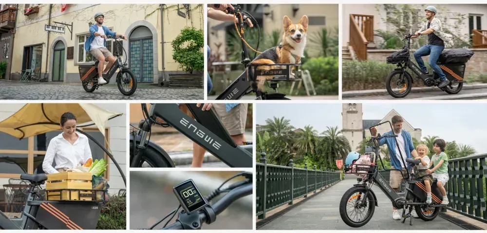 Engwe LE20 Electric Cargo Bike image 4