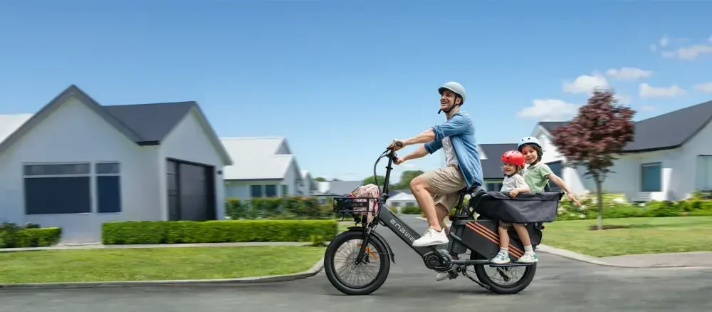 Engwe LE20 Electric Cargo Bike image 5