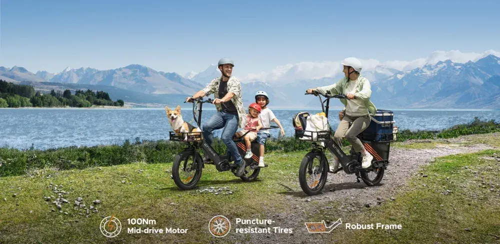 Engwe LE20 Electric Cargo Bike image 7