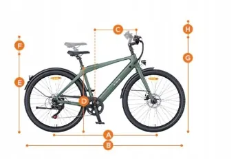 ENGWE MapFour N1 AIR ST City Electric Bike, product photo