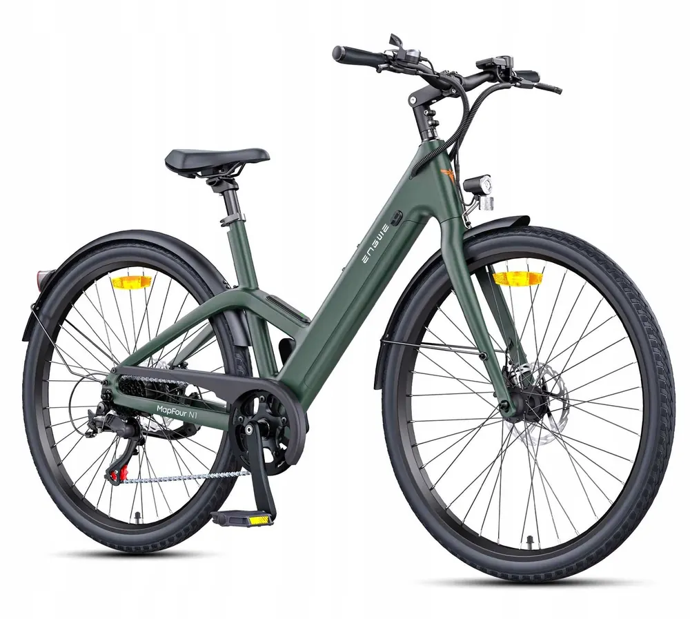 ENGWE MapFour N1 AIR ST 28-inch electric city bike in green
