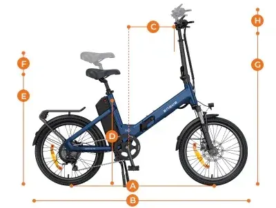 Engwe O20 Boost Folding Electric Bike image 2