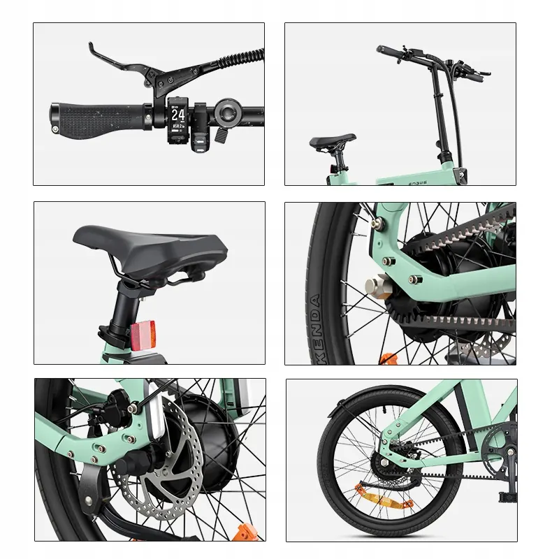 ENGWE P20 Carbon Belt Folding Electric Bike image 6