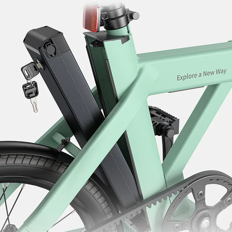 ENGWE P20 Carbon Belt Folding Electric Bike image 7
