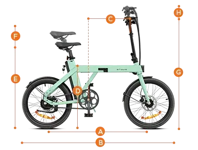 Engwe P20 Folding Electric Bike image 2