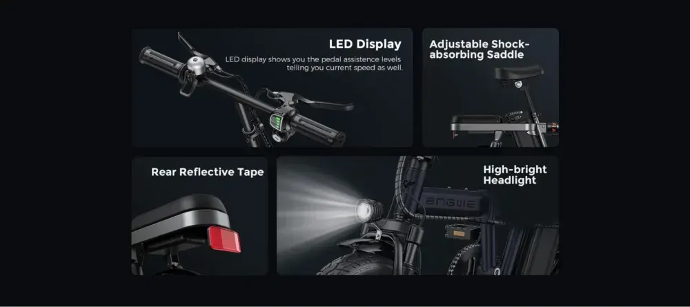 Engwe T14 Foldable Electric Bike image 5