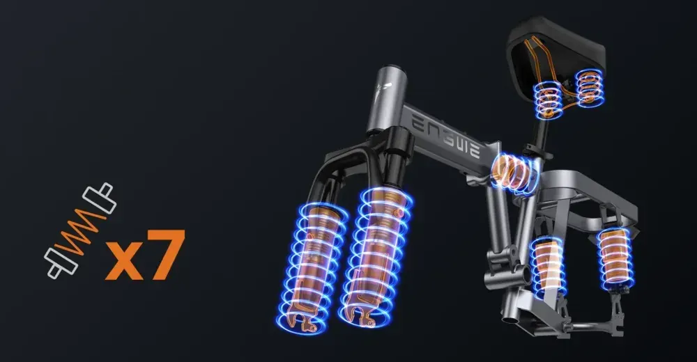 Engwe T14 Foldable Electric Bike image 7