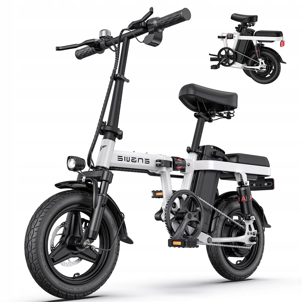 ENGWE T14 electric bike with included battery pack, 48V10AH, foldable design