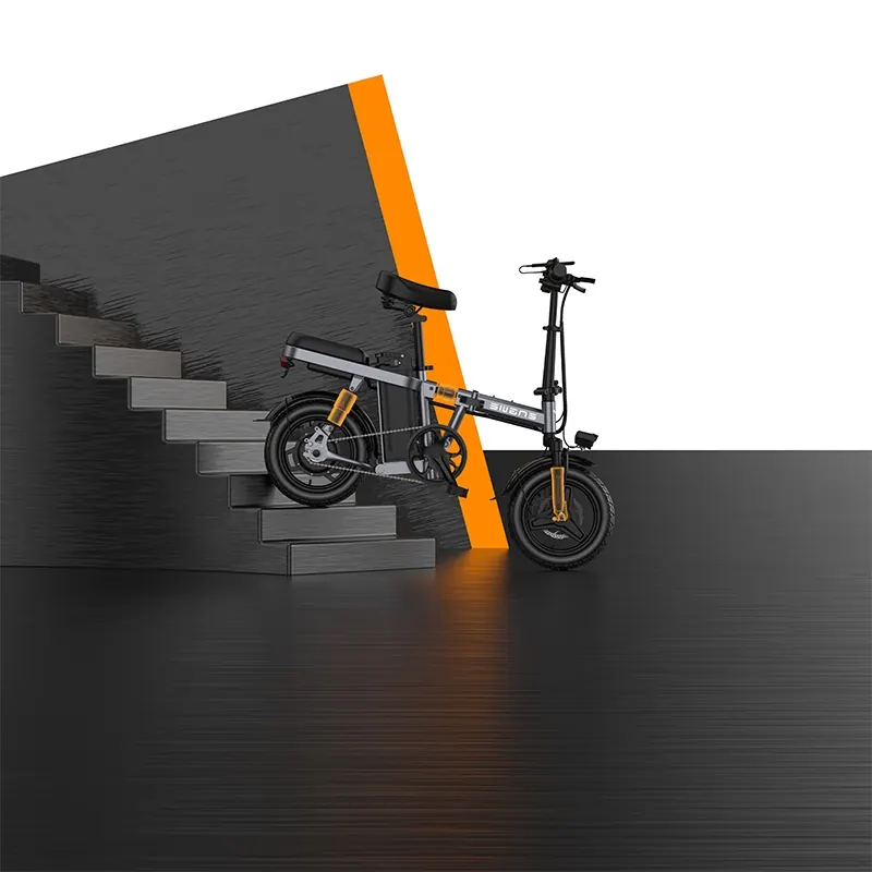 ENGWE T14 folding electric bike with 250W motor and 48V battery for urban commuting