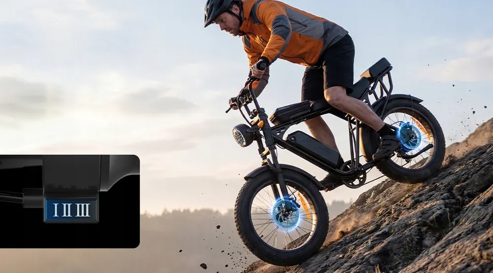AAIRSK X5 20" Fat Tyre Electric Mountain Bike image 7