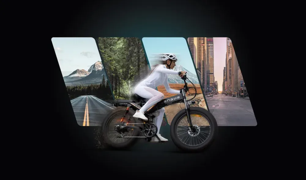 Engwe X20/X24/X26 All Terrain Foldable Electric Bike image 12