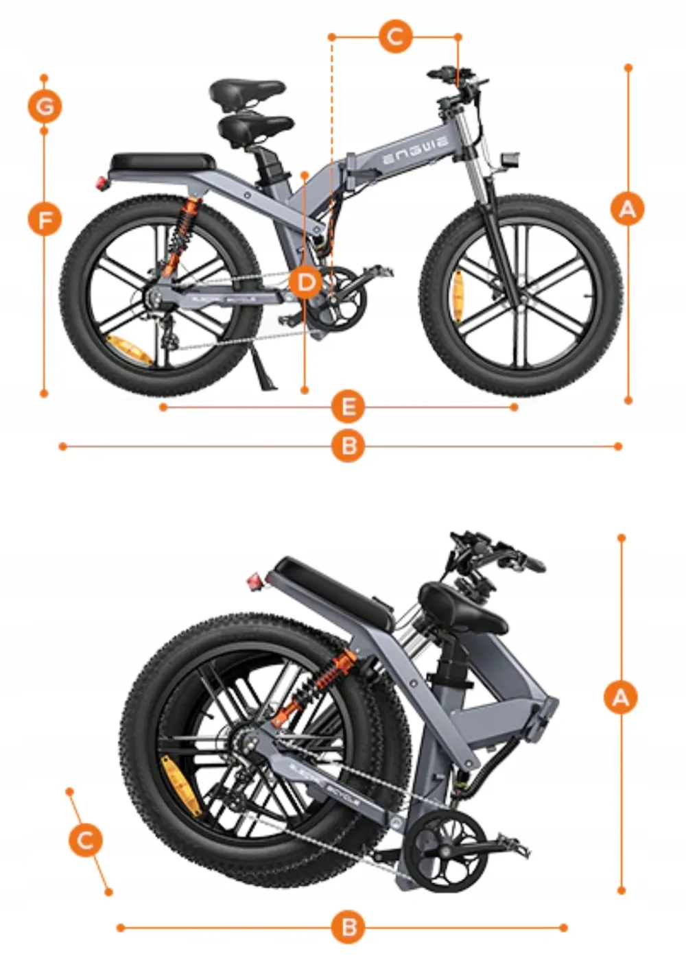 ENGWE X26 Dual Battery Electric Bike image 5