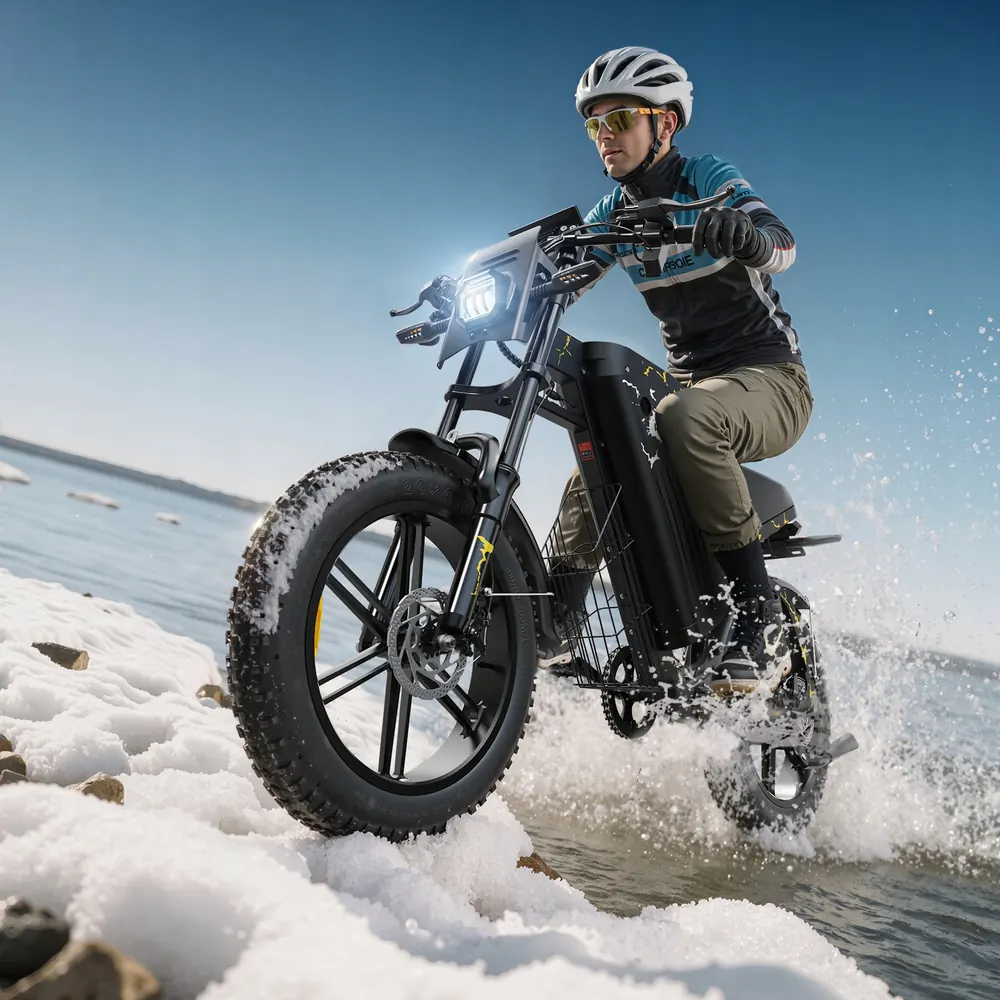 Varun X-Plorer Beast electric bike with 250W motor and fat tires