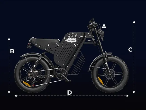 Fatbike style electric bicycle 250W 48V 31.5Ah with 20x4.0 tires