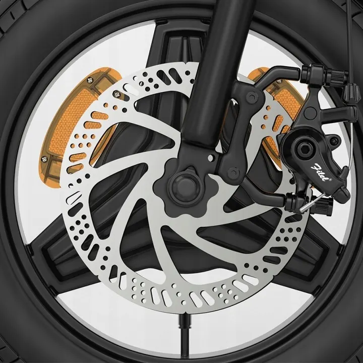 Unisex design of the ESKUTE F200 folding e-bike suitable for all riders