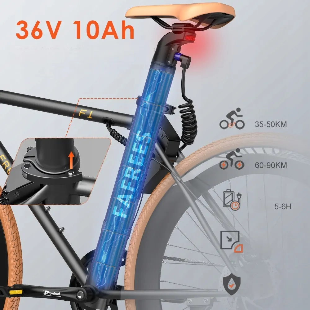 FAFREES F1 Road Electric Bike image 4