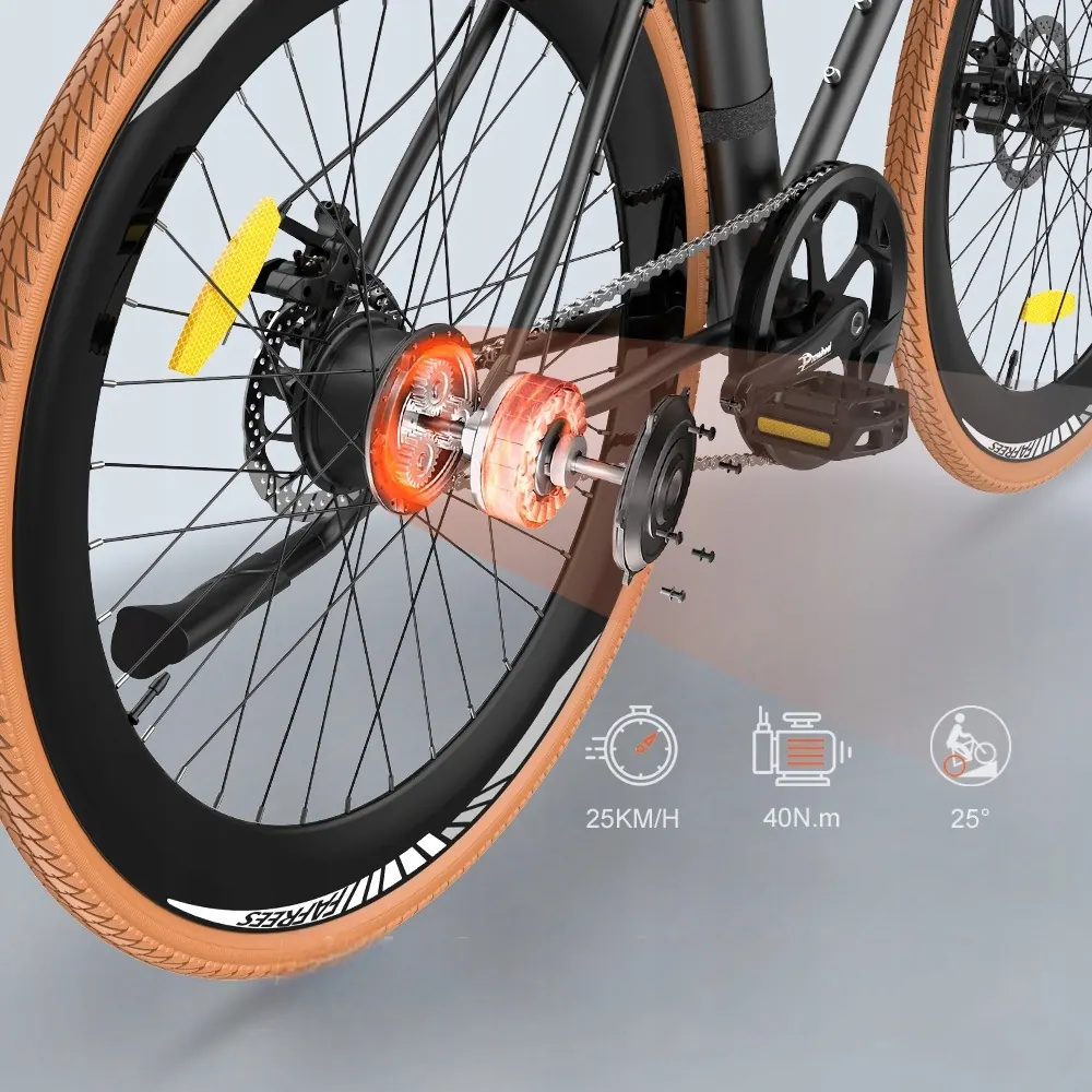 FAFREES F1 electric bike pre-assembled and adjusted ready to ride