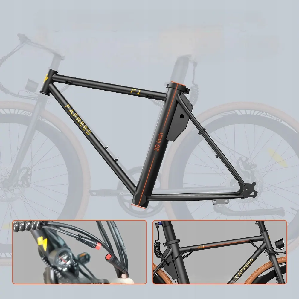 FAFREES F1 electric bike 250W motor close-up