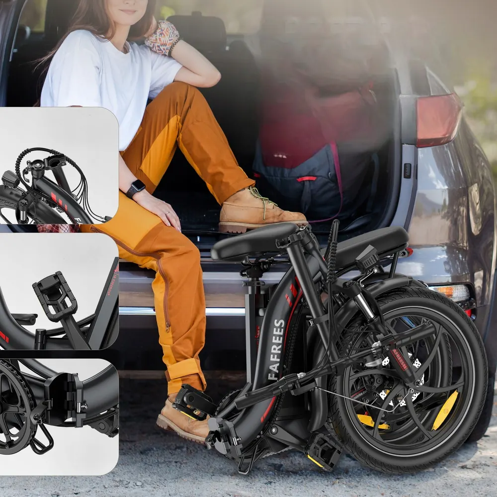 FAFREES F20+ Folding Electric Bike image 8