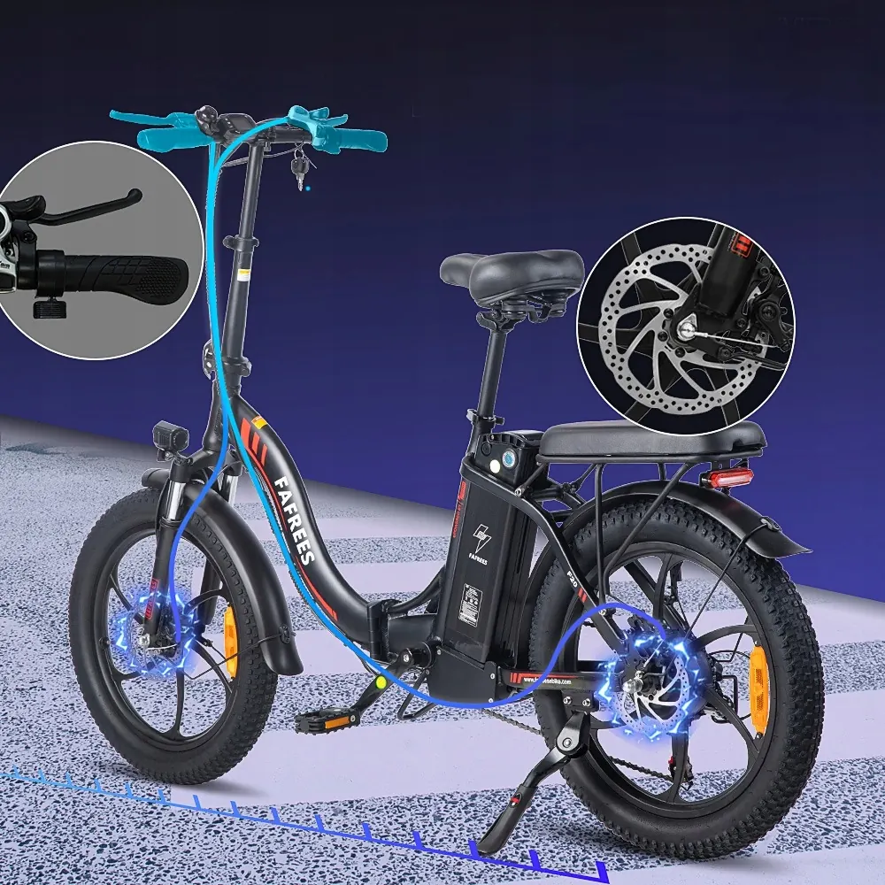 FAFREES F20 Folding Fat Tire Electric Bike image 4