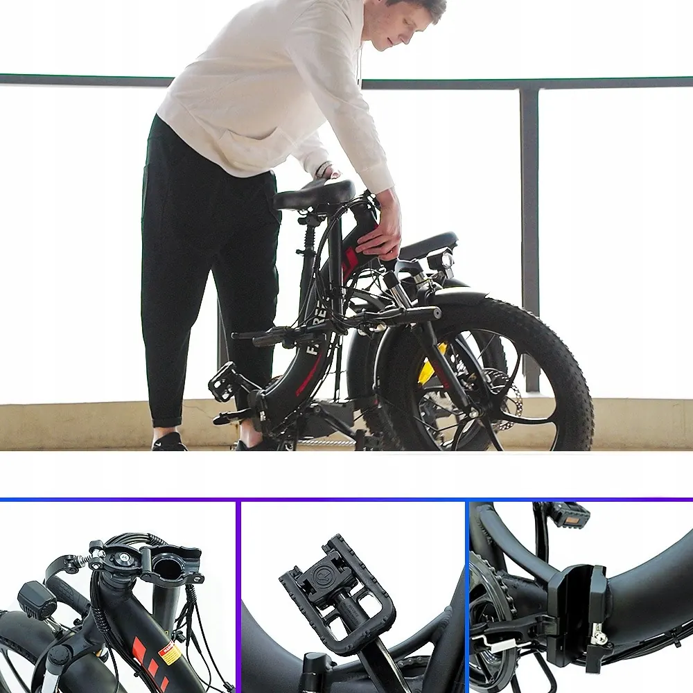 FAFREES F20 Folding Fat Tire Electric Bike image 9