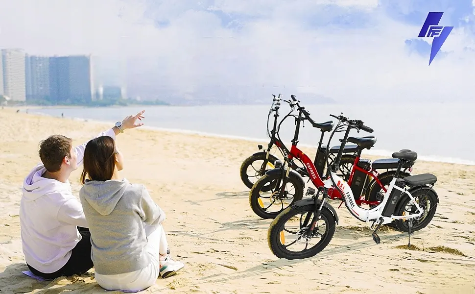 Fafrees F20 folding electric bike with 250W motor and fat tires, top speed 25 km/h