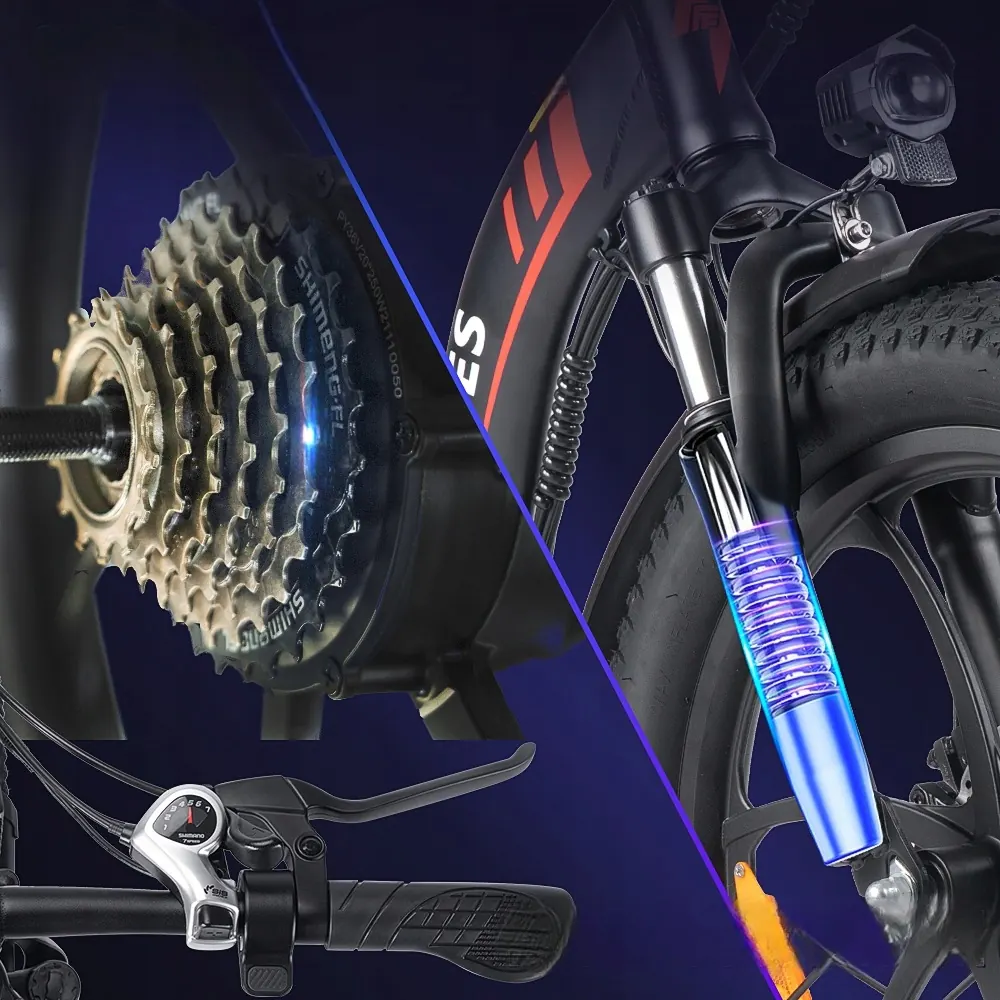 Fafrees F20 with 20-inch fat tires for stability and traction