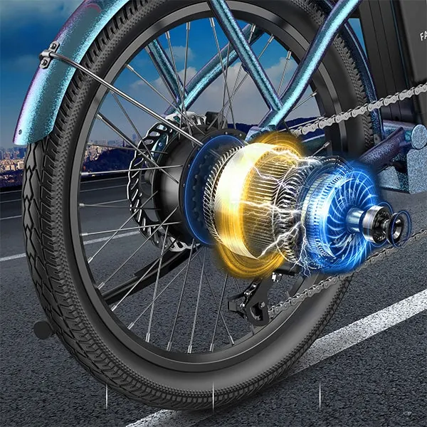 FAFREES F20 Lasting electric bike with 20-inch frame size