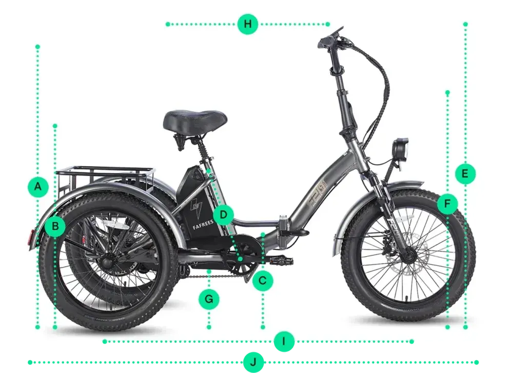 Fafrees F20 Mate HS Electric Trike image 2