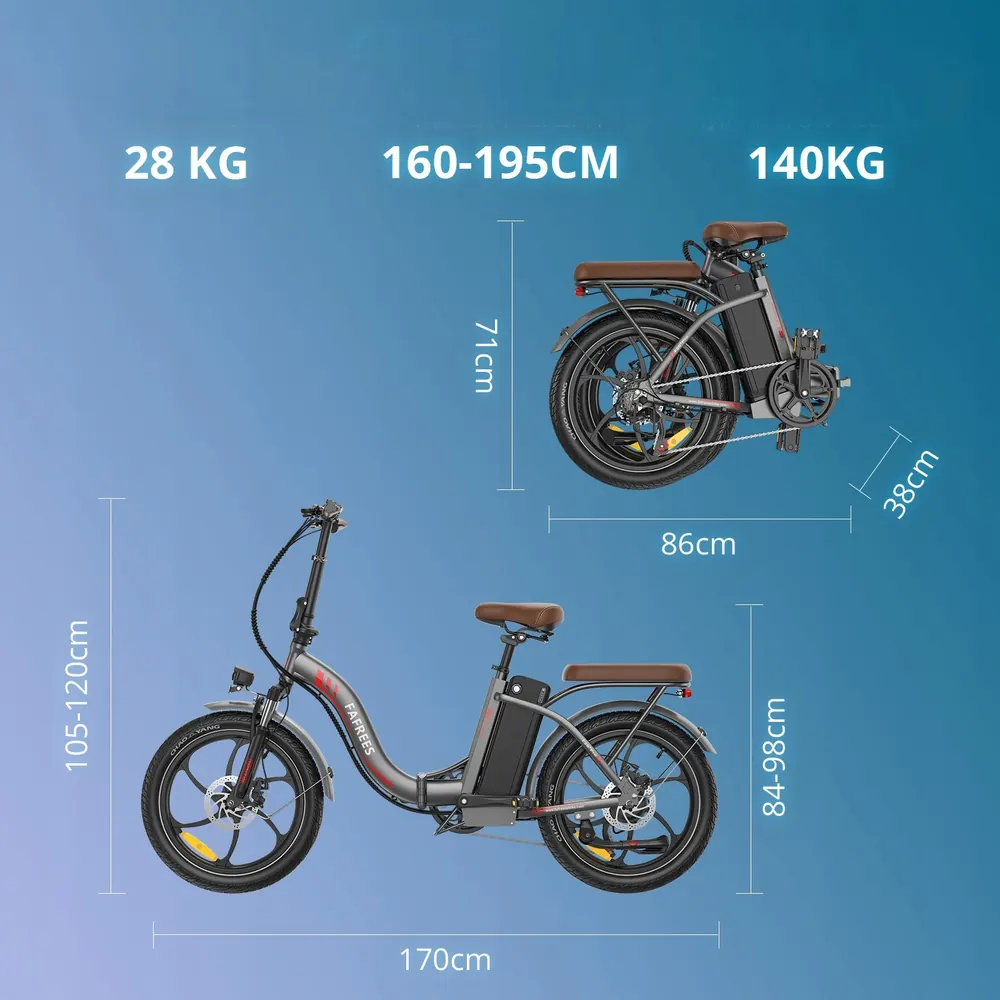 FAFREES F20+ Pro Folding Electric Bike image 9