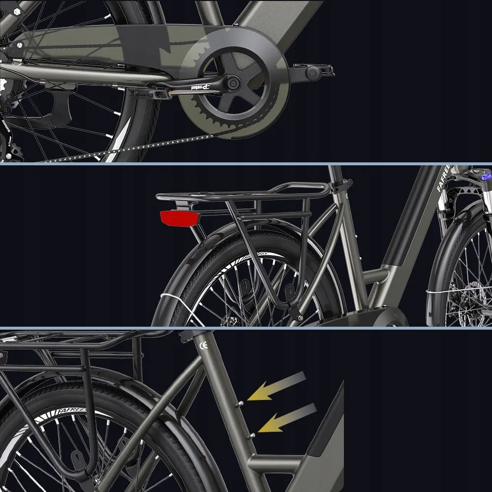 Fafrees F26 Pro electric bike with aluminium frame material