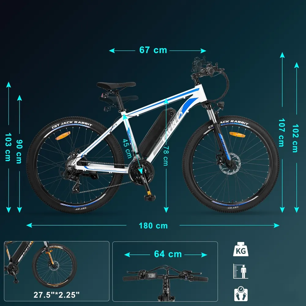 Unisex design Fafrees F28 electric mountain bike suitable for men and women