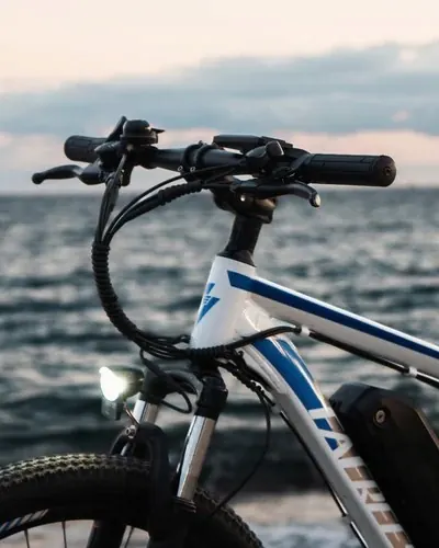 Fafrees F28 MTB electric bike with off-road tires for trail riding