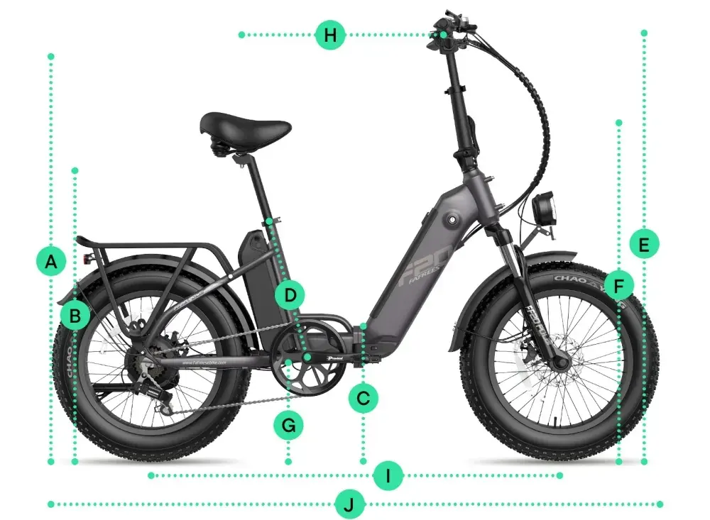 Fafrees FF20 Polar Fat Tire Folding Electric Bike image 2