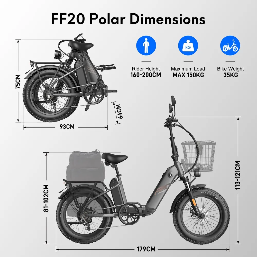 FAFREES FF20 Polar Folding Electric Bike image 6